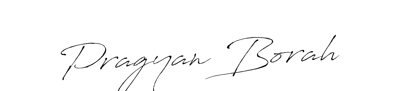 Pragyan Borah stylish signature style. Best Handwritten Sign (Antro_Vectra) for my name. Handwritten Signature Collection Ideas for my name Pragyan Borah. Pragyan Borah signature style 6 images and pictures png