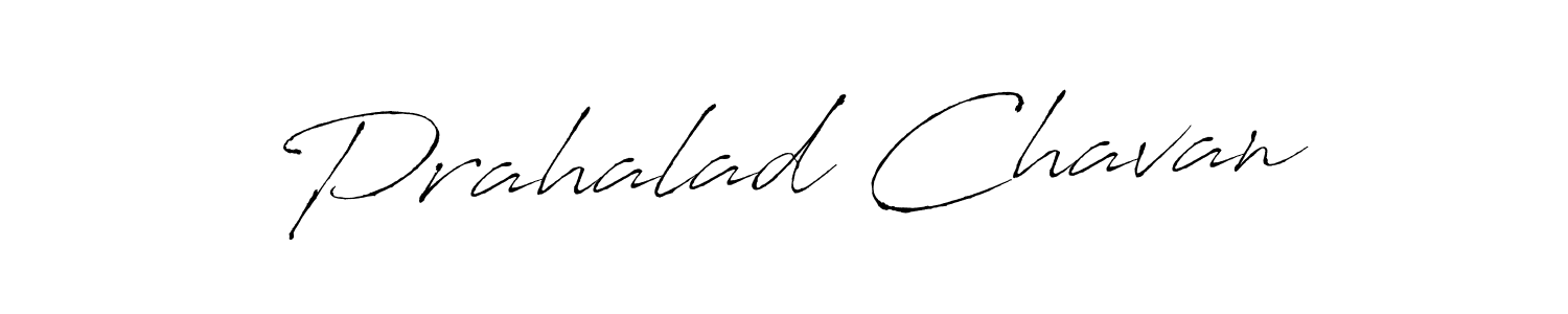 Make a beautiful signature design for name Prahalad Chavan. With this signature (Antro_Vectra) style, you can create a handwritten signature for free. Prahalad Chavan signature style 6 images and pictures png
