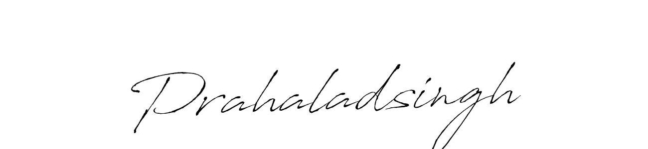 The best way (Antro_Vectra) to make a short signature is to pick only two or three words in your name. The name Prahaladsingh include a total of six letters. For converting this name. Prahaladsingh signature style 6 images and pictures png