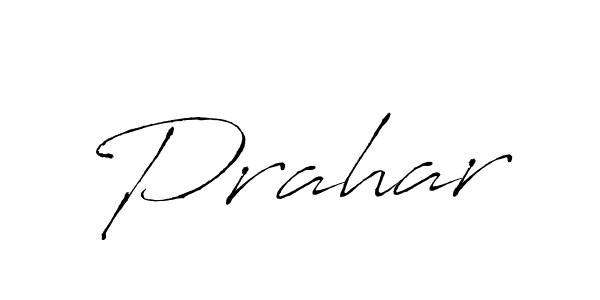 Prahar stylish signature style. Best Handwritten Sign (Antro_Vectra) for my name. Handwritten Signature Collection Ideas for my name Prahar. Prahar signature style 6 images and pictures png