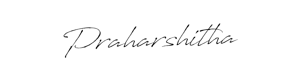 How to make Praharshitha name signature. Use Antro_Vectra style for creating short signs online. This is the latest handwritten sign. Praharshitha signature style 6 images and pictures png