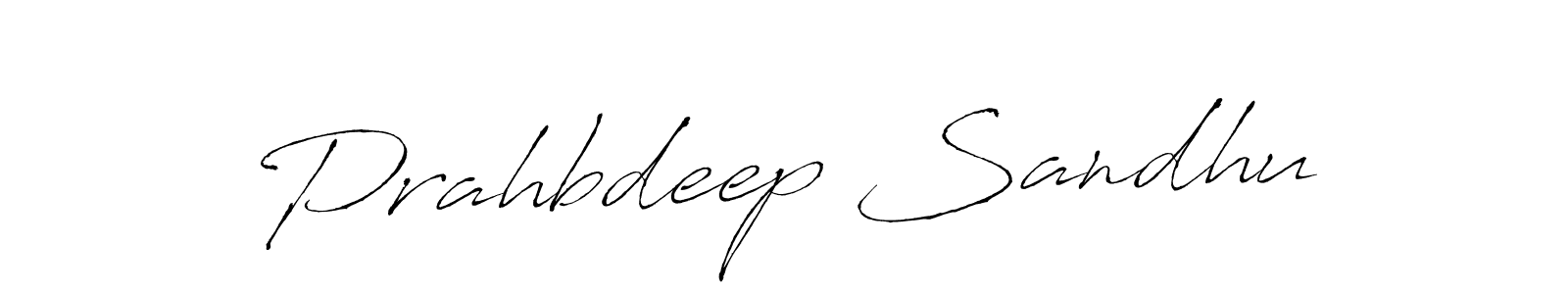 Make a beautiful signature design for name Prahbdeep Sandhu. Use this online signature maker to create a handwritten signature for free. Prahbdeep Sandhu signature style 6 images and pictures png