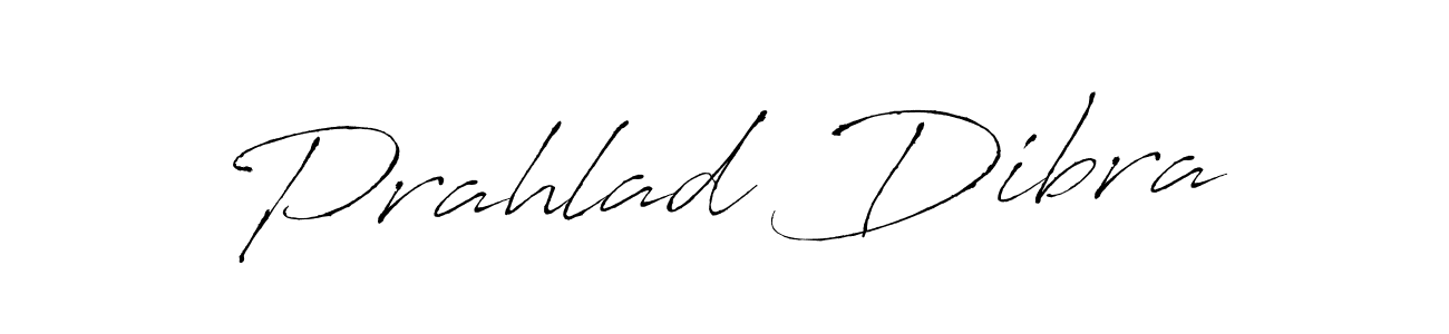 Antro_Vectra is a professional signature style that is perfect for those who want to add a touch of class to their signature. It is also a great choice for those who want to make their signature more unique. Get Prahlad Dibra name to fancy signature for free. Prahlad Dibra signature style 6 images and pictures png