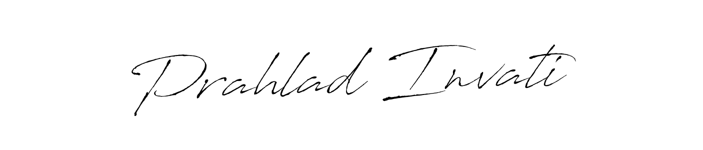 Also You can easily find your signature by using the search form. We will create Prahlad Invati name handwritten signature images for you free of cost using Antro_Vectra sign style. Prahlad Invati signature style 6 images and pictures png