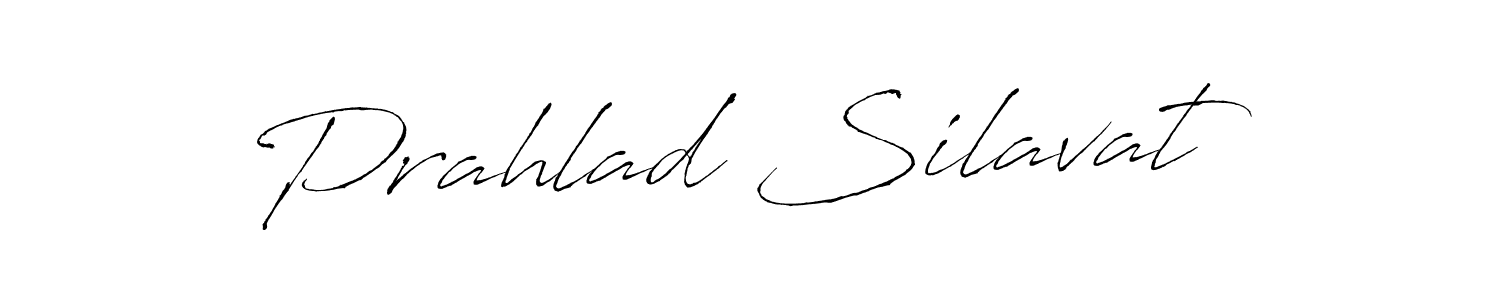 This is the best signature style for the Prahlad Silavat name. Also you like these signature font (Antro_Vectra). Mix name signature. Prahlad Silavat signature style 6 images and pictures png