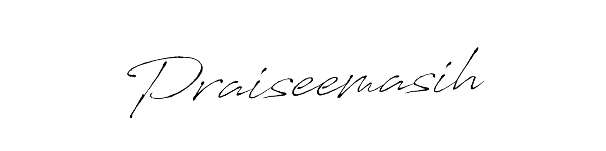 The best way (Antro_Vectra) to make a short signature is to pick only two or three words in your name. The name Praiseemasih include a total of six letters. For converting this name. Praiseemasih signature style 6 images and pictures png