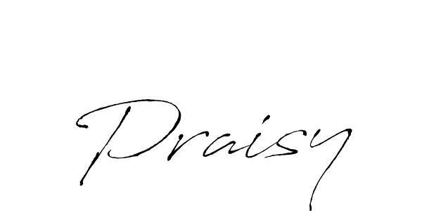 How to make Praisy signature? Antro_Vectra is a professional autograph style. Create handwritten signature for Praisy name. Praisy signature style 6 images and pictures png