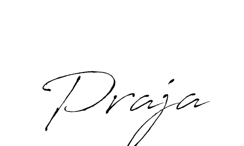 Design your own signature with our free online signature maker. With this signature software, you can create a handwritten (Antro_Vectra) signature for name Praja. Praja signature style 6 images and pictures png