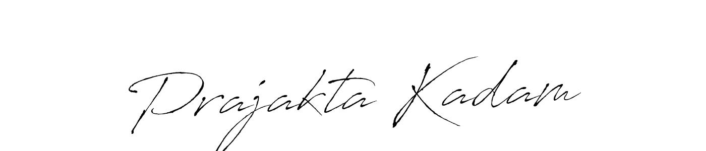 Also You can easily find your signature by using the search form. We will create Prajakta Kadam name handwritten signature images for you free of cost using Antro_Vectra sign style. Prajakta Kadam signature style 6 images and pictures png