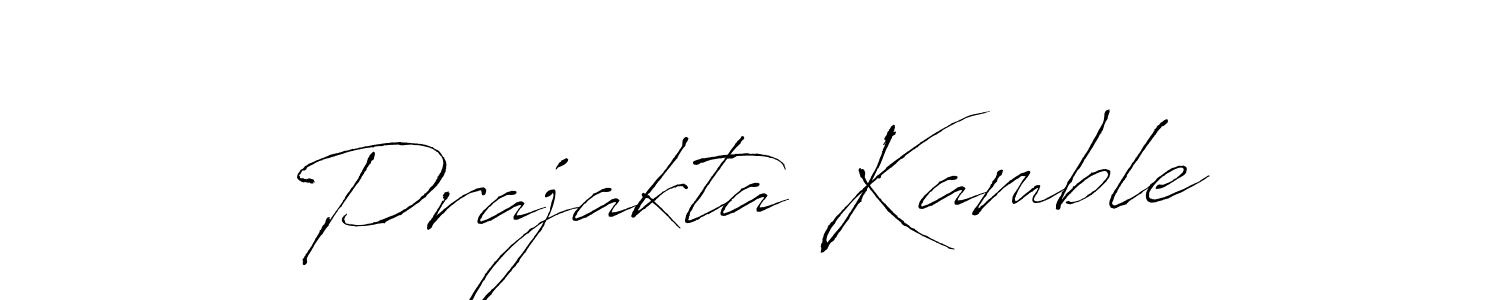 Make a short Prajakta Kamble signature style. Manage your documents anywhere anytime using Antro_Vectra. Create and add eSignatures, submit forms, share and send files easily. Prajakta Kamble signature style 6 images and pictures png