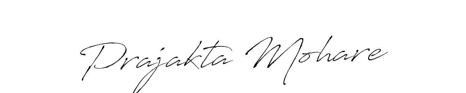 Create a beautiful signature design for name Prajakta Mohare. With this signature (Antro_Vectra) fonts, you can make a handwritten signature for free. Prajakta Mohare signature style 6 images and pictures png