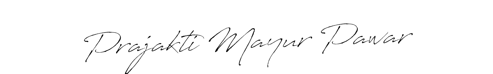 Make a beautiful signature design for name Prajakti Mayur Pawar. Use this online signature maker to create a handwritten signature for free. Prajakti Mayur Pawar signature style 6 images and pictures png