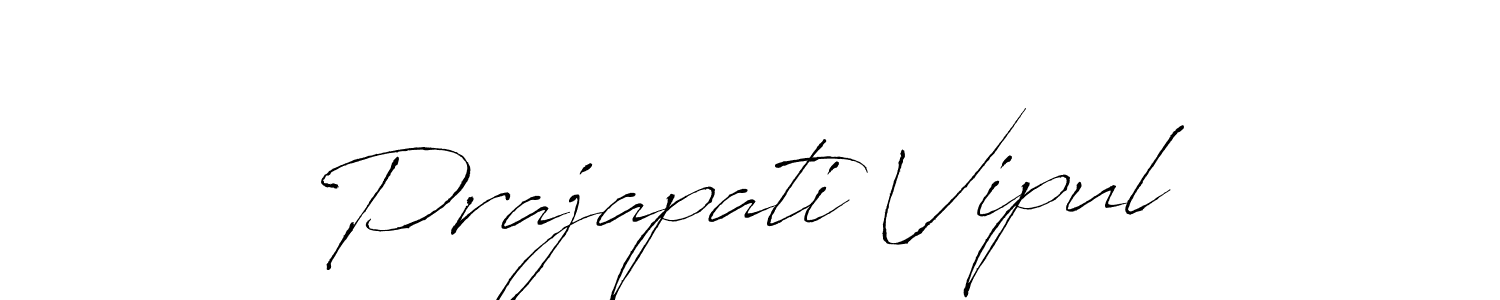 This is the best signature style for the Prajapati Vipul name. Also you like these signature font (Antro_Vectra). Mix name signature. Prajapati Vipul signature style 6 images and pictures png