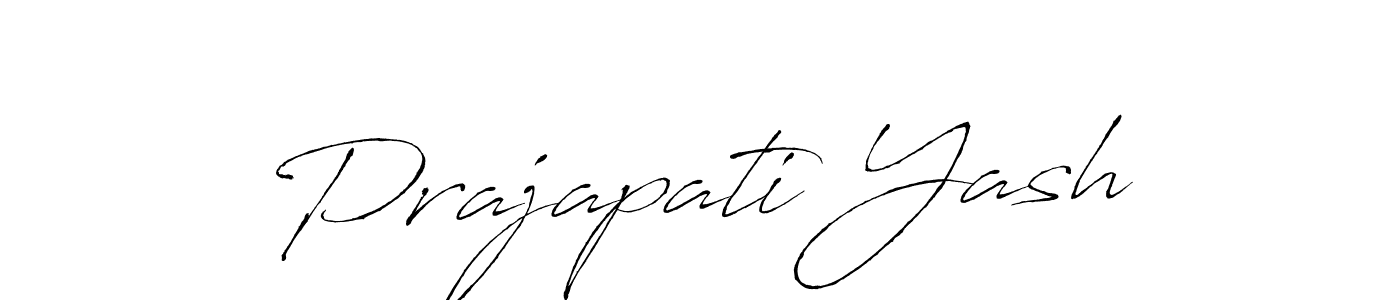 Create a beautiful signature design for name Prajapati Yash. With this signature (Antro_Vectra) fonts, you can make a handwritten signature for free. Prajapati Yash signature style 6 images and pictures png