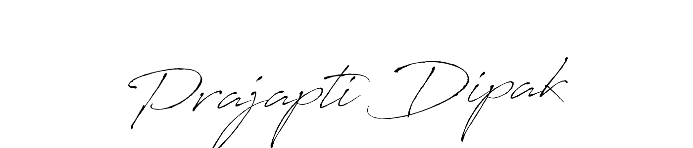 Make a short Prajapti Dipak signature style. Manage your documents anywhere anytime using Antro_Vectra. Create and add eSignatures, submit forms, share and send files easily. Prajapti Dipak signature style 6 images and pictures png