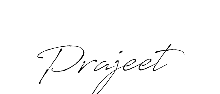 Prajeet stylish signature style. Best Handwritten Sign (Antro_Vectra) for my name. Handwritten Signature Collection Ideas for my name Prajeet. Prajeet signature style 6 images and pictures png