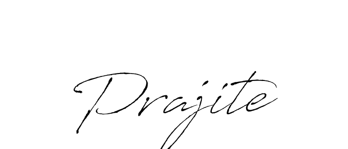 Prajite stylish signature style. Best Handwritten Sign (Antro_Vectra) for my name. Handwritten Signature Collection Ideas for my name Prajite. Prajite signature style 6 images and pictures png