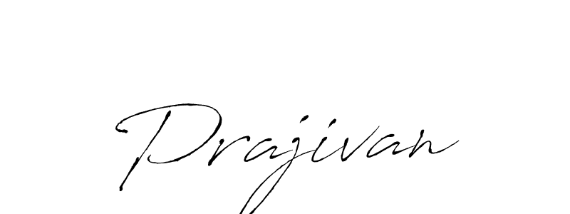 You should practise on your own different ways (Antro_Vectra) to write your name (Prajivan) in signature. don't let someone else do it for you. Prajivan signature style 6 images and pictures png
