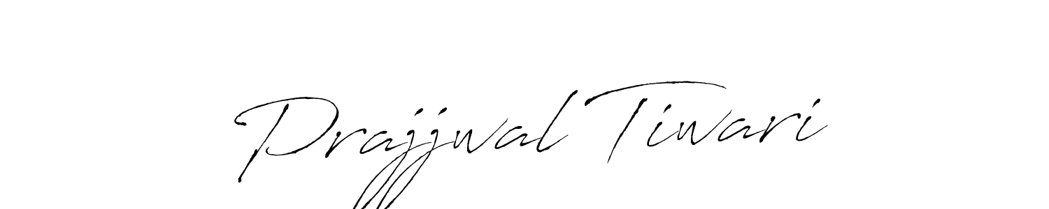 Make a beautiful signature design for name Prajjwal Tiwari. With this signature (Antro_Vectra) style, you can create a handwritten signature for free. Prajjwal Tiwari signature style 6 images and pictures png
