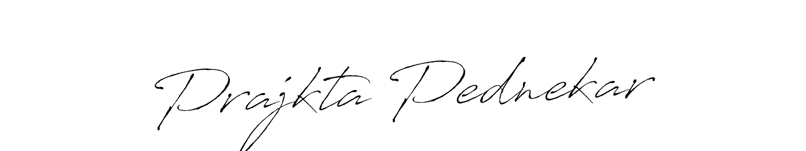 It looks lik you need a new signature style for name Prajkta Pednekar. Design unique handwritten (Antro_Vectra) signature with our free signature maker in just a few clicks. Prajkta Pednekar signature style 6 images and pictures png