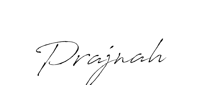 Design your own signature with our free online signature maker. With this signature software, you can create a handwritten (Antro_Vectra) signature for name Prajnah. Prajnah signature style 6 images and pictures png