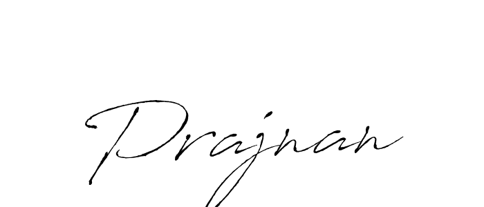 How to make Prajnan signature? Antro_Vectra is a professional autograph style. Create handwritten signature for Prajnan name. Prajnan signature style 6 images and pictures png