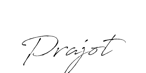 Use a signature maker to create a handwritten signature online. With this signature software, you can design (Antro_Vectra) your own signature for name Prajot. Prajot signature style 6 images and pictures png