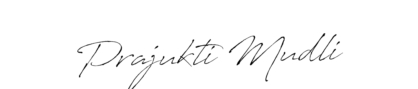 Also we have Prajukti Mudli name is the best signature style. Create professional handwritten signature collection using Antro_Vectra autograph style. Prajukti Mudli signature style 6 images and pictures png