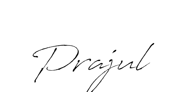 How to make Prajul signature? Antro_Vectra is a professional autograph style. Create handwritten signature for Prajul name. Prajul signature style 6 images and pictures png