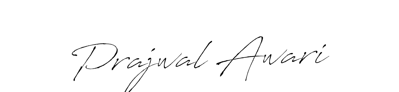 Also we have Prajwal Awari name is the best signature style. Create professional handwritten signature collection using Antro_Vectra autograph style. Prajwal Awari signature style 6 images and pictures png