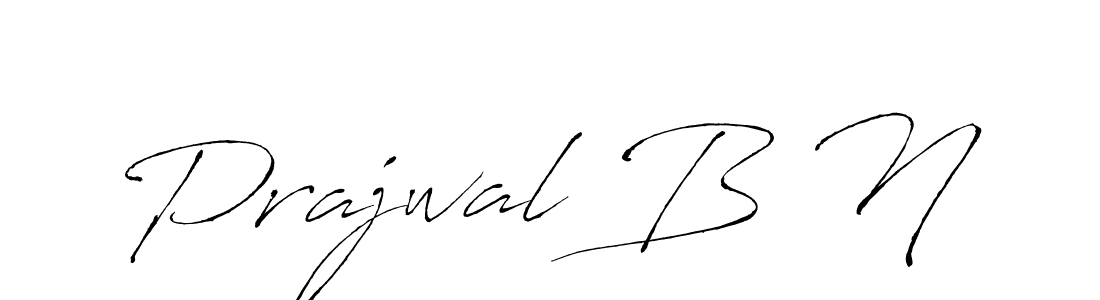 Once you've used our free online signature maker to create your best signature Antro_Vectra style, it's time to enjoy all of the benefits that Prajwal B N name signing documents. Prajwal B N signature style 6 images and pictures png