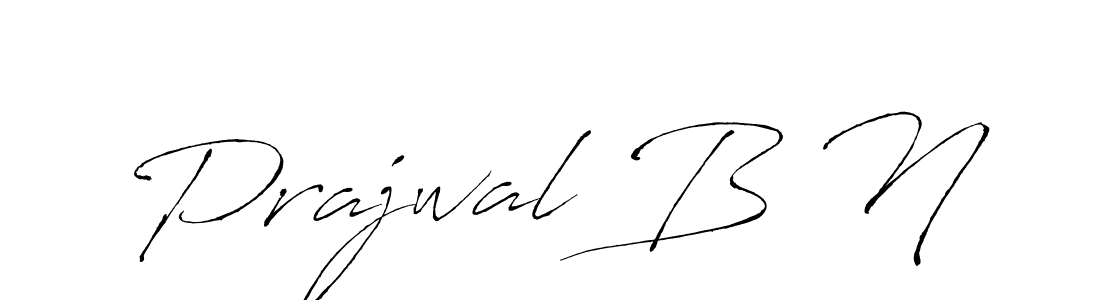 How to Draw Prajwal B N signature style? Antro_Vectra is a latest design signature styles for name Prajwal B N. Prajwal B N signature style 6 images and pictures png