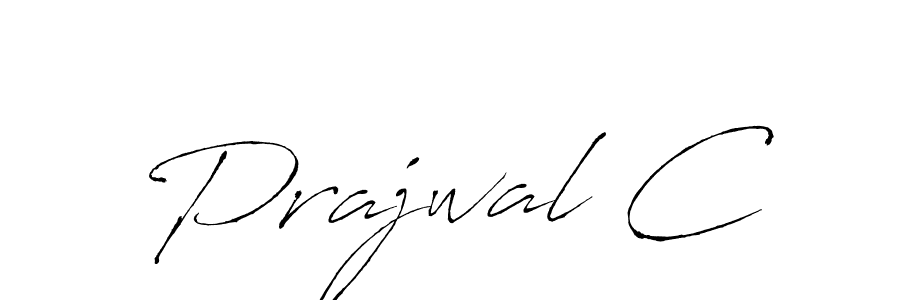 Best and Professional Signature Style for Prajwal C. Antro_Vectra Best Signature Style Collection. Prajwal C signature style 6 images and pictures png