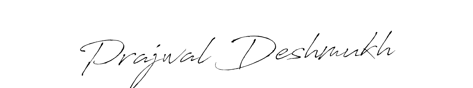 Create a beautiful signature design for name Prajwal Deshmukh. With this signature (Antro_Vectra) fonts, you can make a handwritten signature for free. Prajwal Deshmukh signature style 6 images and pictures png