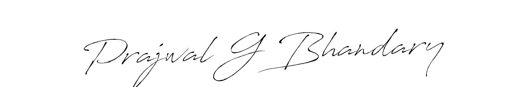 It looks lik you need a new signature style for name Prajwal G Bhandary. Design unique handwritten (Antro_Vectra) signature with our free signature maker in just a few clicks. Prajwal G Bhandary signature style 6 images and pictures png