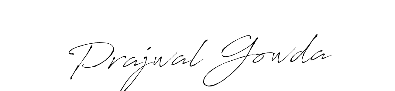 You should practise on your own different ways (Antro_Vectra) to write your name (Prajwal Gowda) in signature. don't let someone else do it for you. Prajwal Gowda signature style 6 images and pictures png