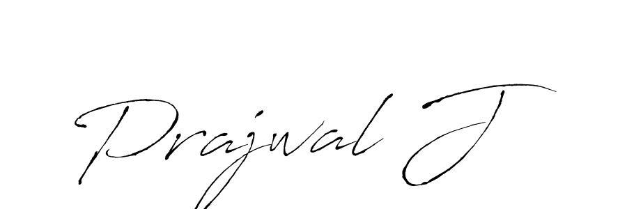 Also we have Prajwal J name is the best signature style. Create professional handwritten signature collection using Antro_Vectra autograph style. Prajwal J signature style 6 images and pictures png