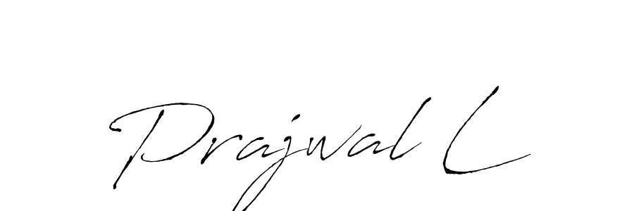 Also You can easily find your signature by using the search form. We will create Prajwal L name handwritten signature images for you free of cost using Antro_Vectra sign style. Prajwal L signature style 6 images and pictures png