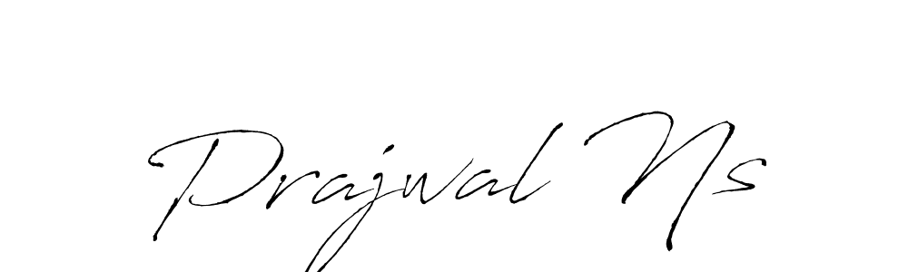 Use a signature maker to create a handwritten signature online. With this signature software, you can design (Antro_Vectra) your own signature for name Prajwal Ns. Prajwal Ns signature style 6 images and pictures png