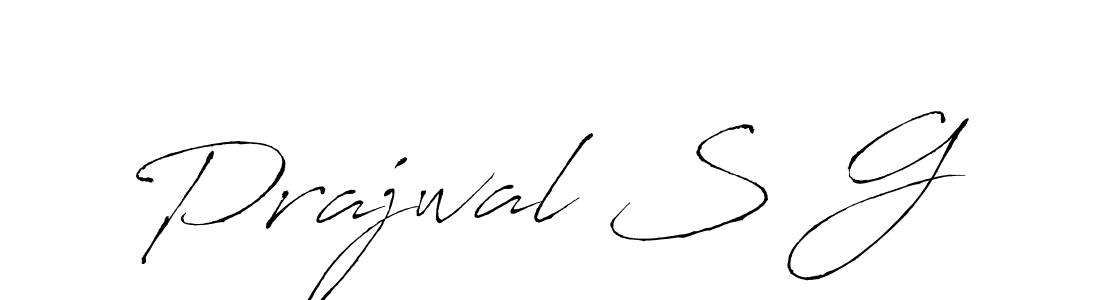 Make a beautiful signature design for name Prajwal S G. Use this online signature maker to create a handwritten signature for free. Prajwal S G signature style 6 images and pictures png