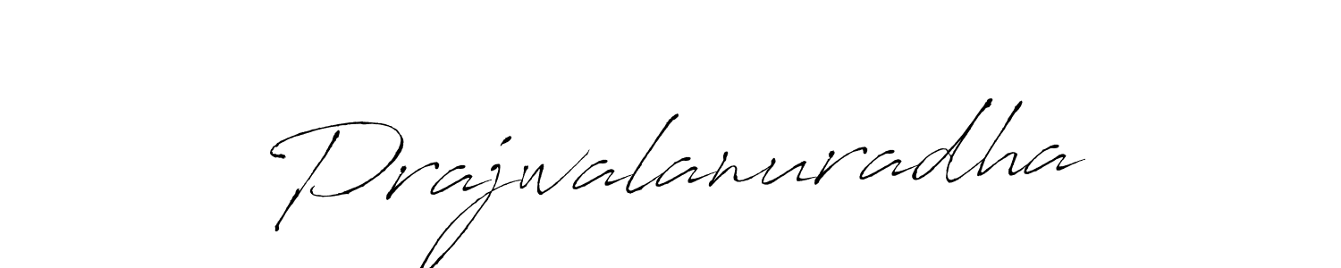 Also we have Prajwalanuradha name is the best signature style. Create professional handwritten signature collection using Antro_Vectra autograph style. Prajwalanuradha signature style 6 images and pictures png
