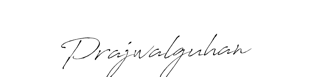 How to make Prajwalguhan signature? Antro_Vectra is a professional autograph style. Create handwritten signature for Prajwalguhan name. Prajwalguhan signature style 6 images and pictures png