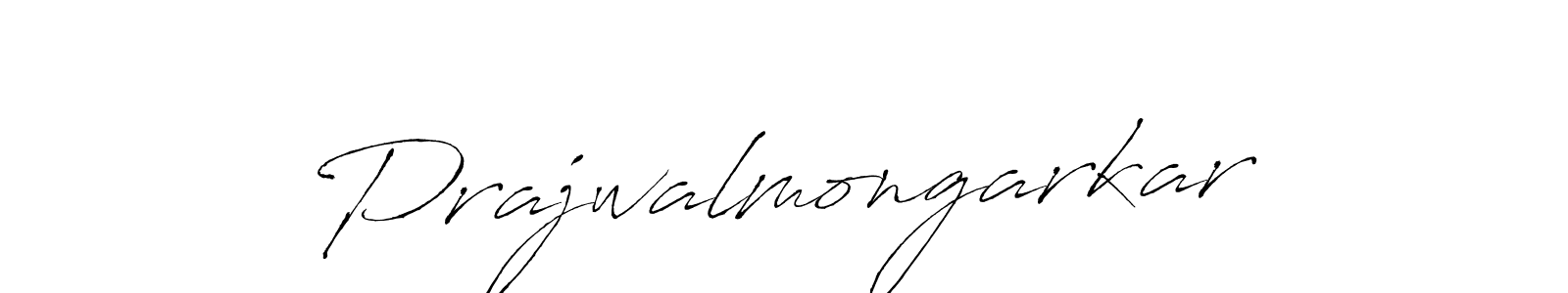 Make a beautiful signature design for name Prajwalmongarkar. With this signature (Antro_Vectra) style, you can create a handwritten signature for free. Prajwalmongarkar signature style 6 images and pictures png