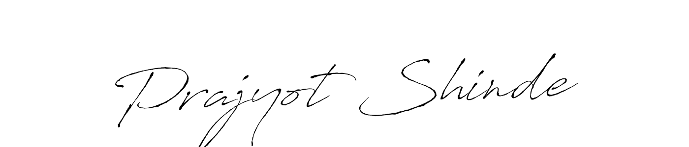 It looks lik you need a new signature style for name Prajyot Shinde. Design unique handwritten (Antro_Vectra) signature with our free signature maker in just a few clicks. Prajyot Shinde signature style 6 images and pictures png