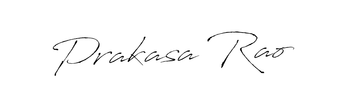 Design your own signature with our free online signature maker. With this signature software, you can create a handwritten (Antro_Vectra) signature for name Prakasa Rao. Prakasa Rao signature style 6 images and pictures png