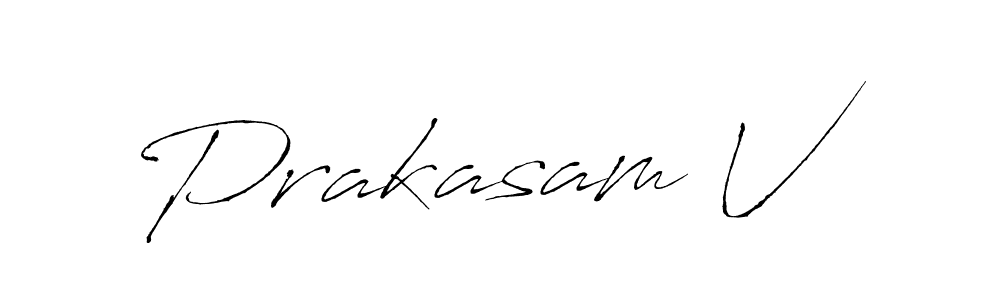 You should practise on your own different ways (Antro_Vectra) to write your name (Prakasam V) in signature. don't let someone else do it for you. Prakasam V signature style 6 images and pictures png