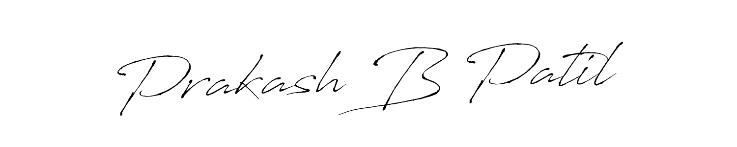 Make a beautiful signature design for name Prakash B Patil. Use this online signature maker to create a handwritten signature for free. Prakash B Patil signature style 6 images and pictures png