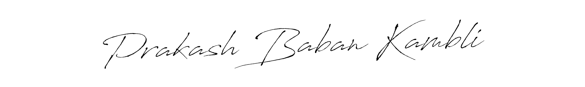 Also You can easily find your signature by using the search form. We will create Prakash Baban Kambli name handwritten signature images for you free of cost using Antro_Vectra sign style. Prakash Baban Kambli signature style 6 images and pictures png