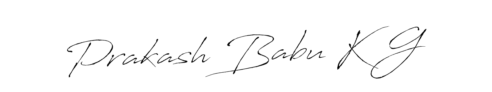 Also You can easily find your signature by using the search form. We will create Prakash Babu K G name handwritten signature images for you free of cost using Antro_Vectra sign style. Prakash Babu K G signature style 6 images and pictures png