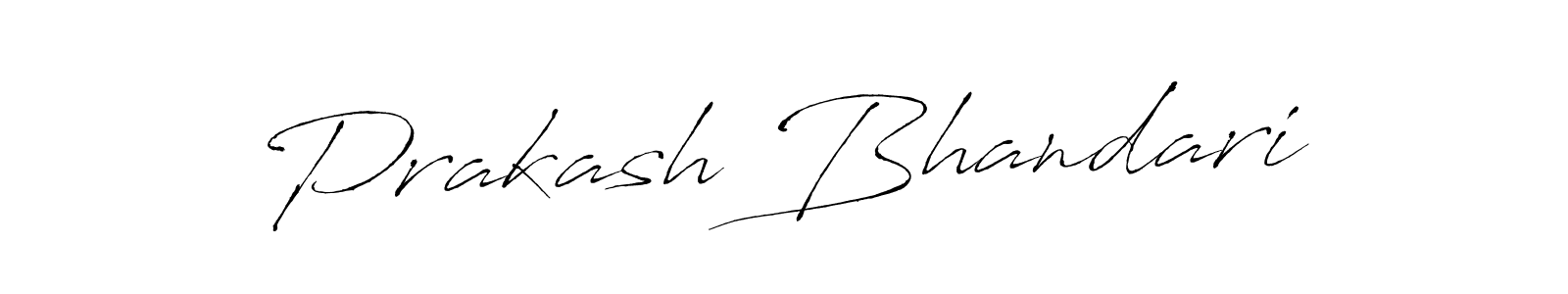 How to make Prakash Bhandari signature? Antro_Vectra is a professional autograph style. Create handwritten signature for Prakash Bhandari name. Prakash Bhandari signature style 6 images and pictures png